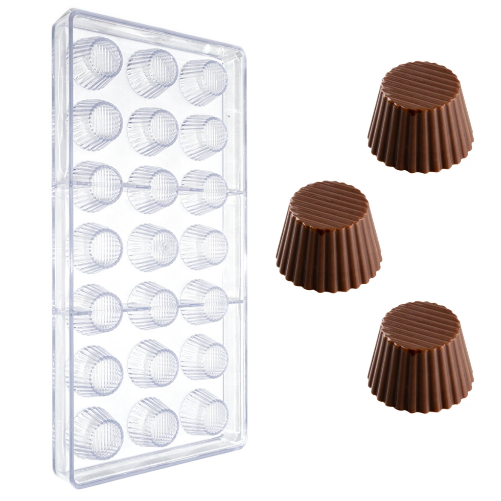 Forma para Chocolate/Bombom Alpino Reutilizável Resistente em Poliestireno Doces em Oferta na Shopee