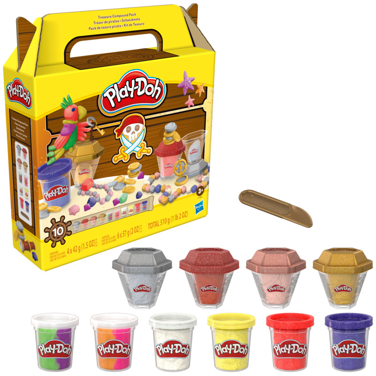 Play Doh Massinha - Kit De Tesouro- F7380