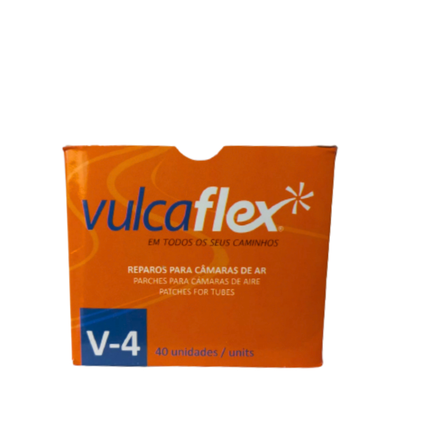 Vulcaflex V4 Remendo A Frio 80mm Cx 40pçs
