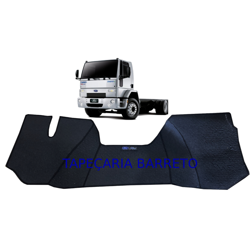 TAPETE BORRACHA FORD CARGO 2422 ATÉ 2428 2011 em Oferta na Shopee