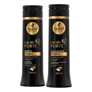 Kit Cavalo Forte Haskell Shampoo 300ml + Condicionador 300ml