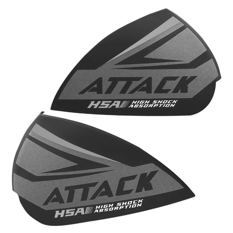 Novo Orelhas Laterais Reparo Capacete Robocop New Attack Hsa