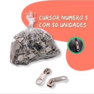 Cursor Número 5 Para Bolsas com 50 unidades, acessório de bolsa, indicado para acessório de bolsa