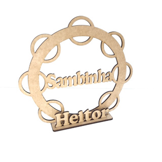 Kit 10 Centros de Mesa 20cm Sambinha Samba Pandeiro Personalizado Em Mdf Cru para Decoração de Festas Aniversário em Oferta na Shopee