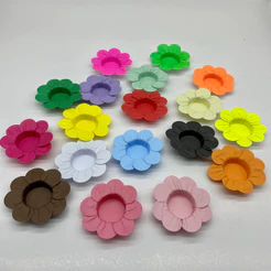 40 Forminhas Margarida Para Doces Finos Casamento Combinações - Modelo Pétala