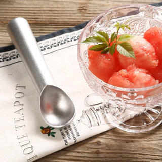 Colher Para Sorvete e Açaí Bola Profissional Grande Aluminio em Oferta na Shopee