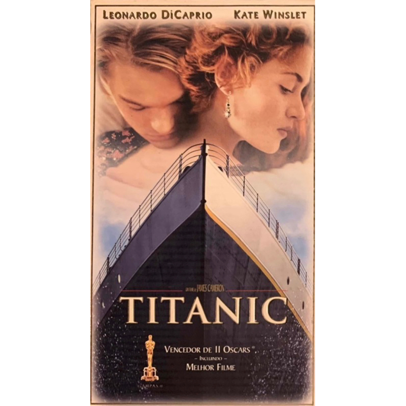 VHS Titanic 1997 - Raro