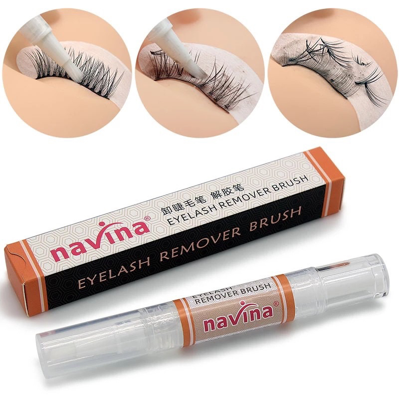 Caneta Gel Removedor De Cola Para Cílios Navina 10g