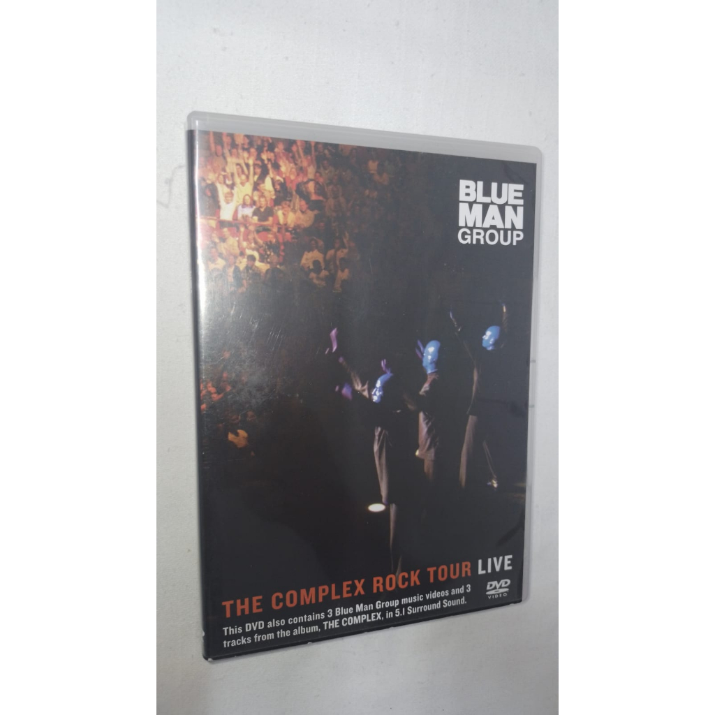 Dvd Blue Man Group - The Complex Rock Tour Live ( 14850 )