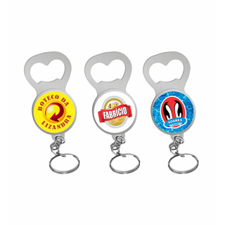 Chaveiro Personalizado Abridor de Garrafa - 35 Un
