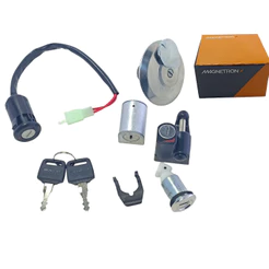 Kit Chave Ignição Cg 125 Titan Ks Es Kse 2002 2003 (5 Peças)
