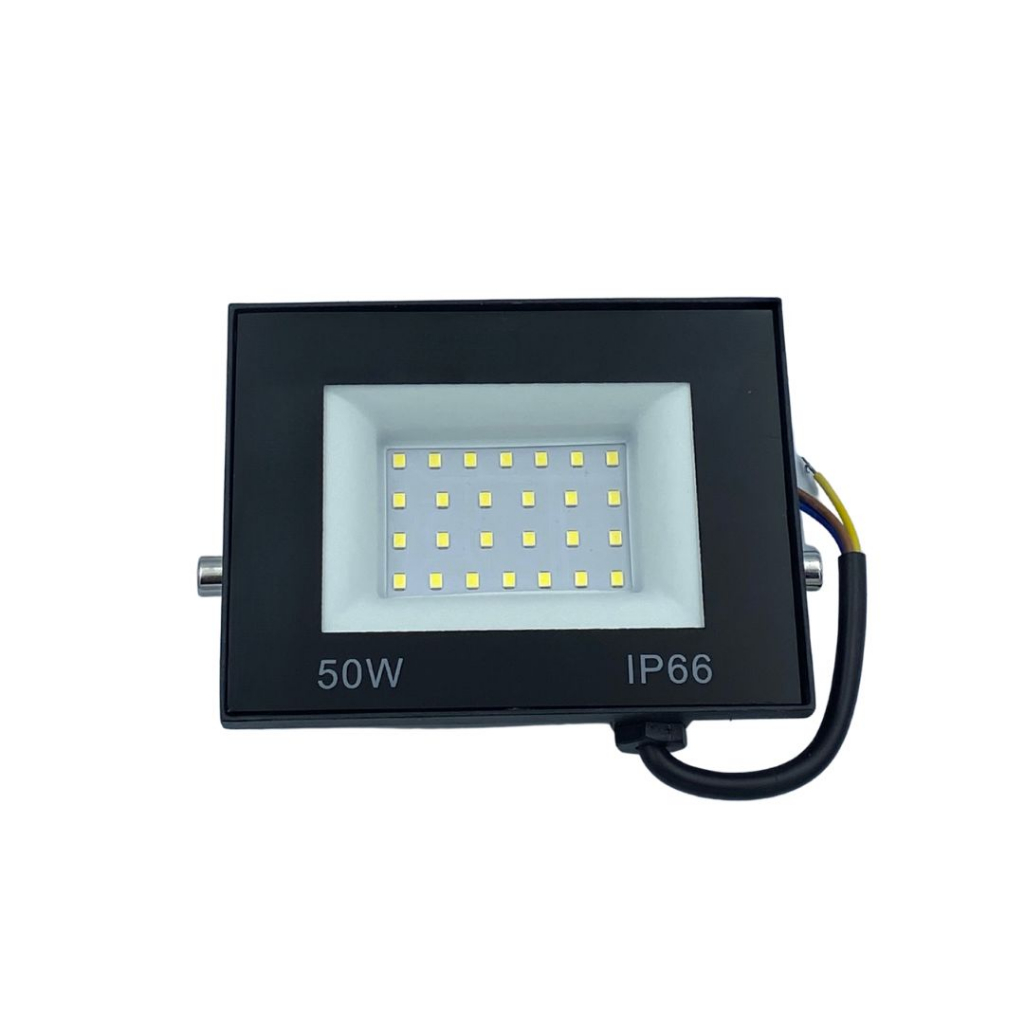 Kit 5 Refletor Led Holofote 50w Branco Frio -promoção  VERDADEIRO 50W