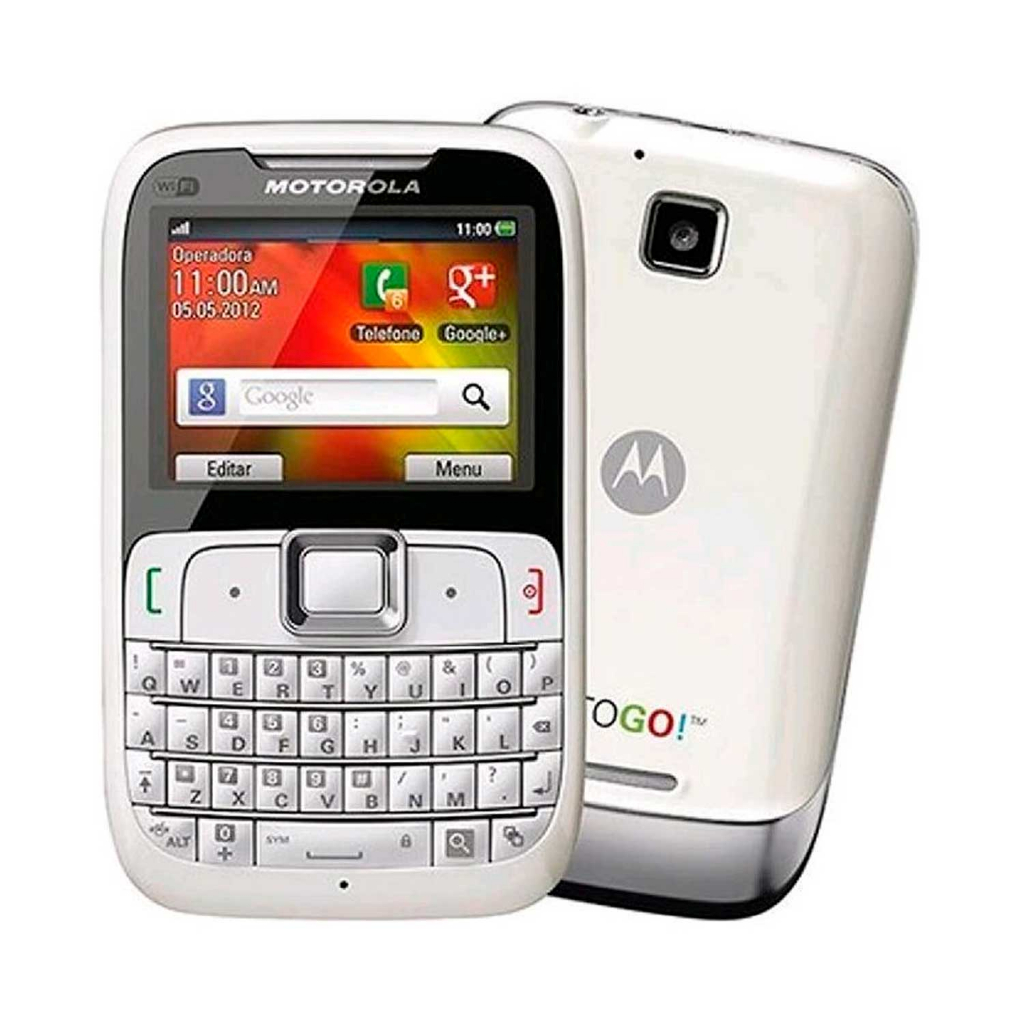 Celular Motorola Motogo Ex430 Com Teclado Qwerty, Wi-fi E 3g - Vitrine