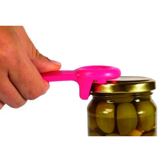 Abridor De Tampa Pote Vidro Frasco Conserva Abre Fácil Simples Prático à Vácuo