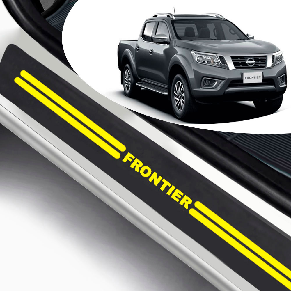 Soleira De Porta UNIVERSAL Nissan Frontier Personalizado PARA CARRO AUTOMOTIVO