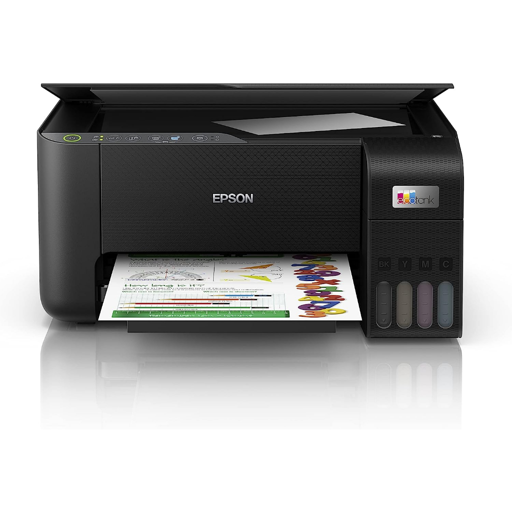 Impressora Multifuncional Epson EcoTank L3250, Tanque de Tinta Colorida, Wi-Fi Direct, USB, Bivolt, Preto