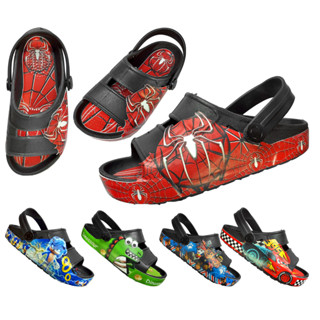 Sandália Pro Homem Aranha Babuche Chinelo Menino Confortável carros dinossauro mickey naruto sonic capitao super mario patrulha canina