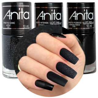 Kit 3 Esmaltes Anita NOITE INTENSA