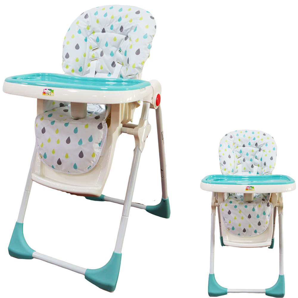Cadeira Cadeirão de Alimentação Infantil Bebê Refeição Ajustável Impactus - Baby Style
