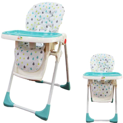 Cadeira Cadeirão de Alimentação Infantil Bebê Refeição Ajustável Impactus - Baby Style