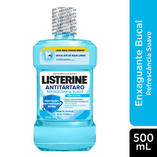 Antisséptico Bucal Listerine Tartar Control Zero Álcool 500ml
