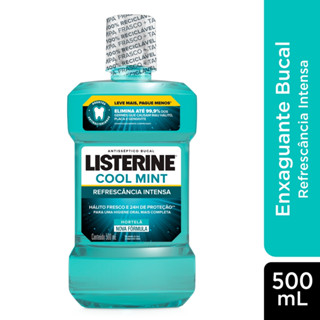 Antisséptico Bucal LISTERINE® Cool Mint Leve 500mL e Pague 350ml