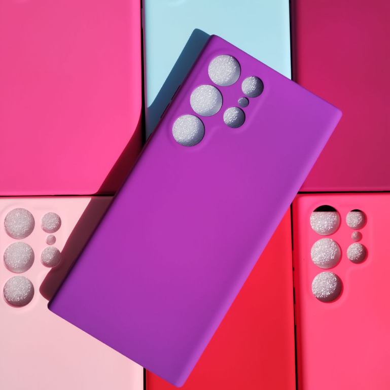 Capa Capinha celular para Samsung Galaxy S23 Ultra Aveludada