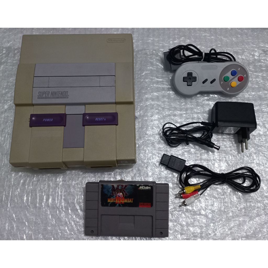 Super Nintendo Pronto Para Jogar