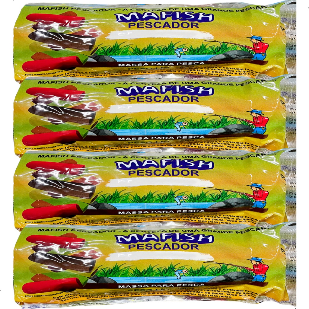 Massa P/ Pesca Mafish Pescador Fedidinha - TODOS OS SABORES em Oferta na Shopee