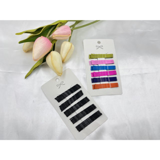 30Pçs/25Pçs/Conjunto Grampo de Cabelo Preto Invisível / Presilha Ondulada Feminina para Bob / Grampos para Salão/Cotidiano