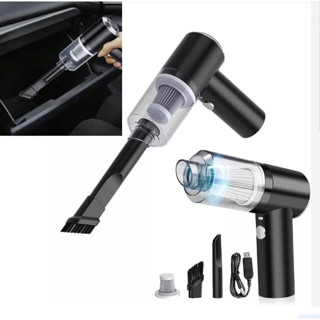 Mini Aspirador De Pó Automotivo Profissional 6000PA 120W Alta Limpeza Sem Fio Recarregável para carro e casa