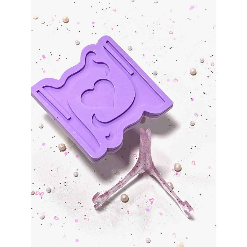 R271 Molde de silicone suporte para quadro resina decoração