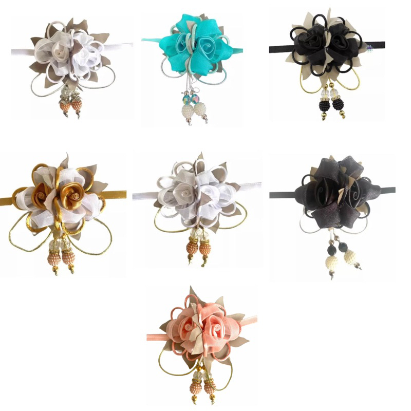 Laços Decorativos Para Vidro Aromatizador de Ambiente Duas Rosas - Envio Imediato