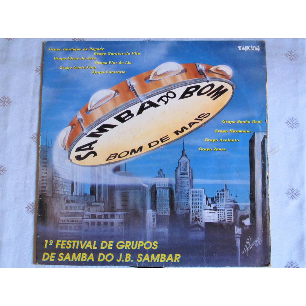 LP Vinil - Samba bom - Bom demais