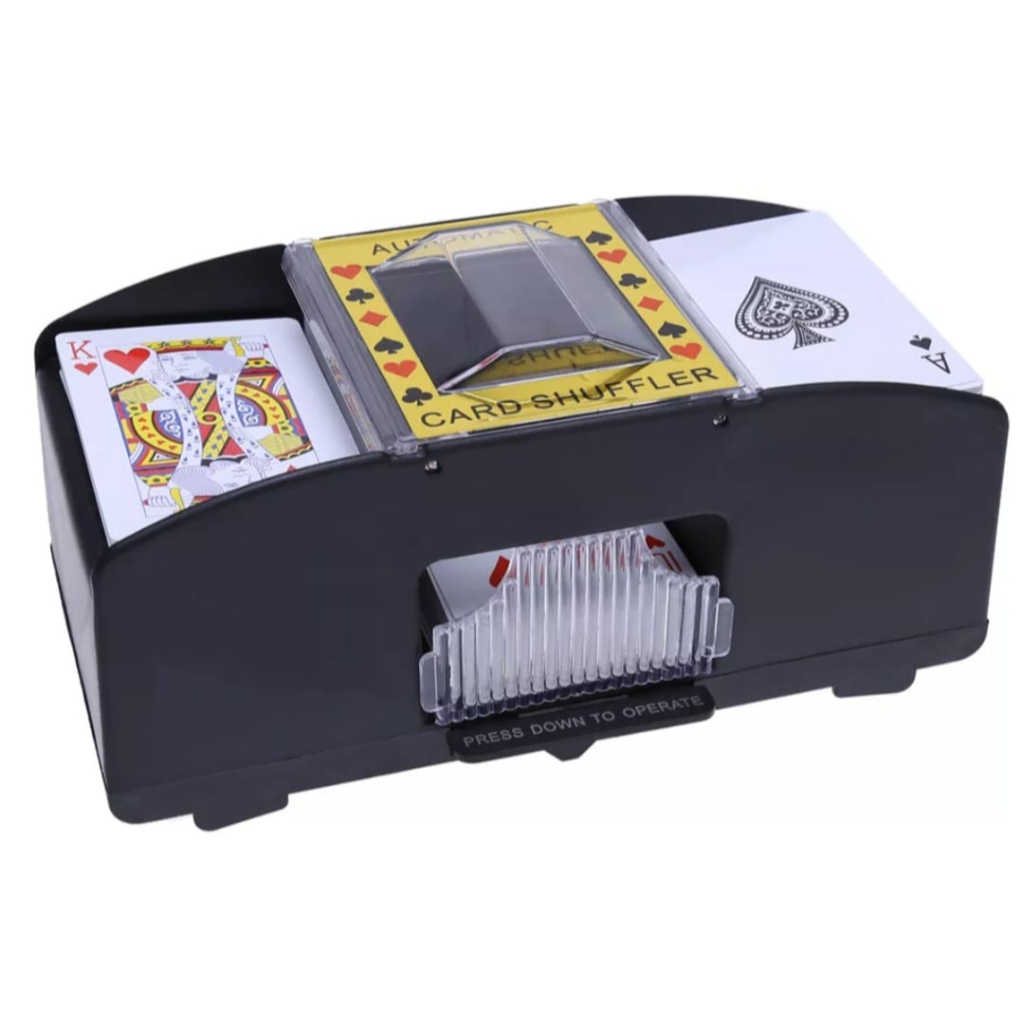 Embaralhador Misturador De Cartas Automático Pôquer Jogos Envio Hoje em Oferta na Shopee