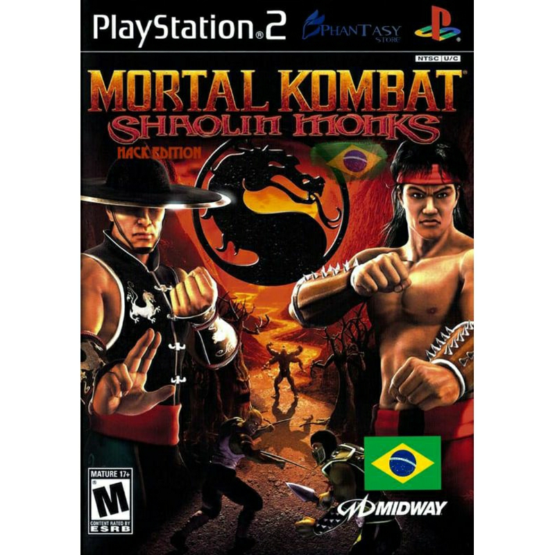 Mortal Kombat Shaolin Monks Hack Edition legendado em português - para PlayStation 2 PS2 desbloqueado