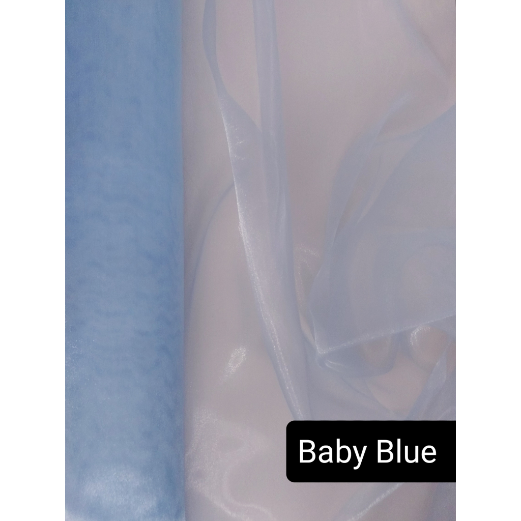 Tecido Mousseline Organza Cristal Quality