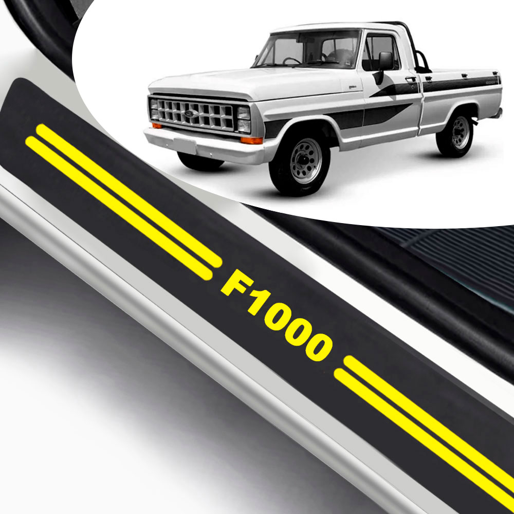 Soleira De Porta UNIVERSAL Ford F1000 Personalizado PARA CARRO AUTOMOTIVO
