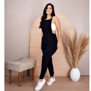 Macacão Feminino Longo Jardineira Feminina Evangélica Salopete Feminino