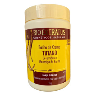 Banho de Creme Tutano Hidratação Fortalecedora 1Kg Bio Extratus