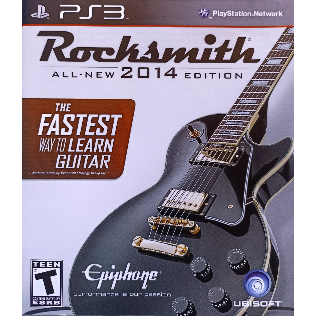 Rocksmith All-New 2014 Edition PS3 Mídia Física Original