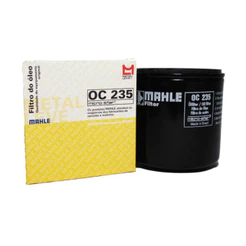 FILTRO DE ÓLEO LUBRIFICANTE OC235 MAHLE - COURIER/ECOSPORT/ESCORT/FIESTA/CARGO/FAMILY/UTILITY/FACE