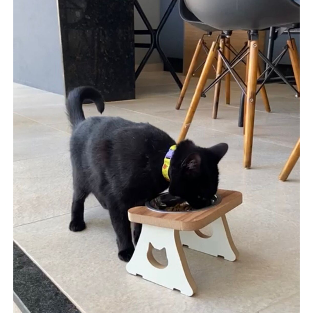 Comedouro Para Gatos e Cachorros ELEVADO pet Lançamento 2023