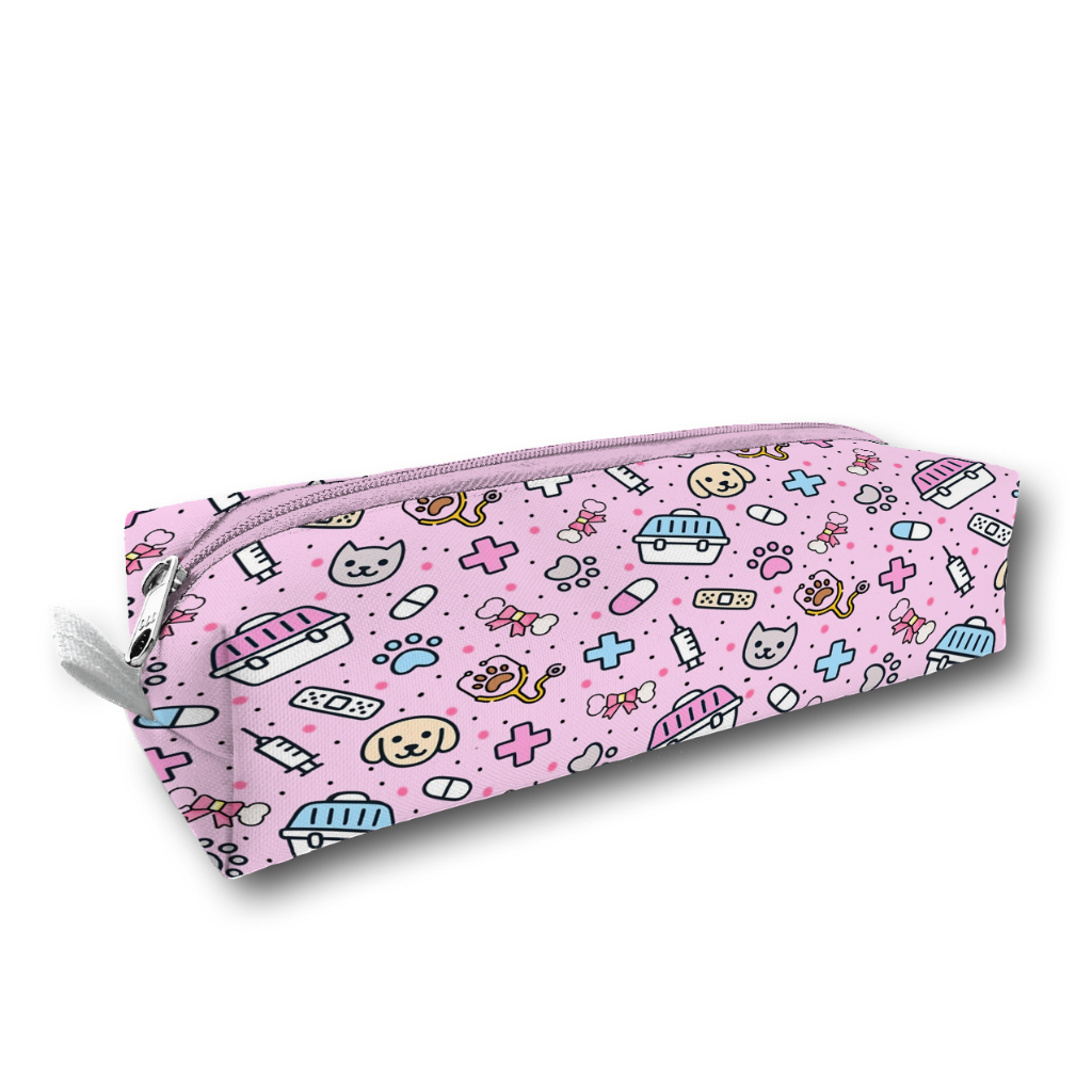 Estojo Profissão Veterinária – Porta Lápis Universitário em Oferta na Shopee