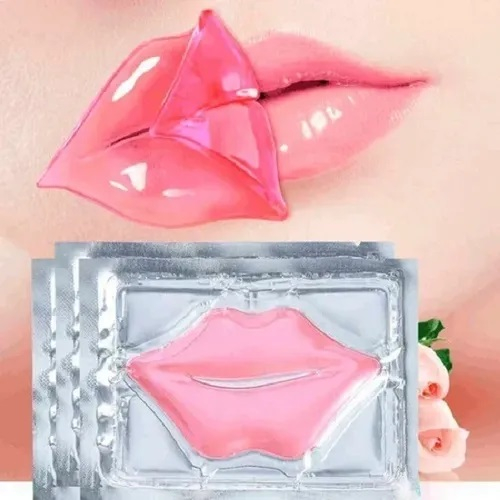 20 Máscaras Hidratante Labial Com Colágeno Boca Hidrogel dermopigmentação