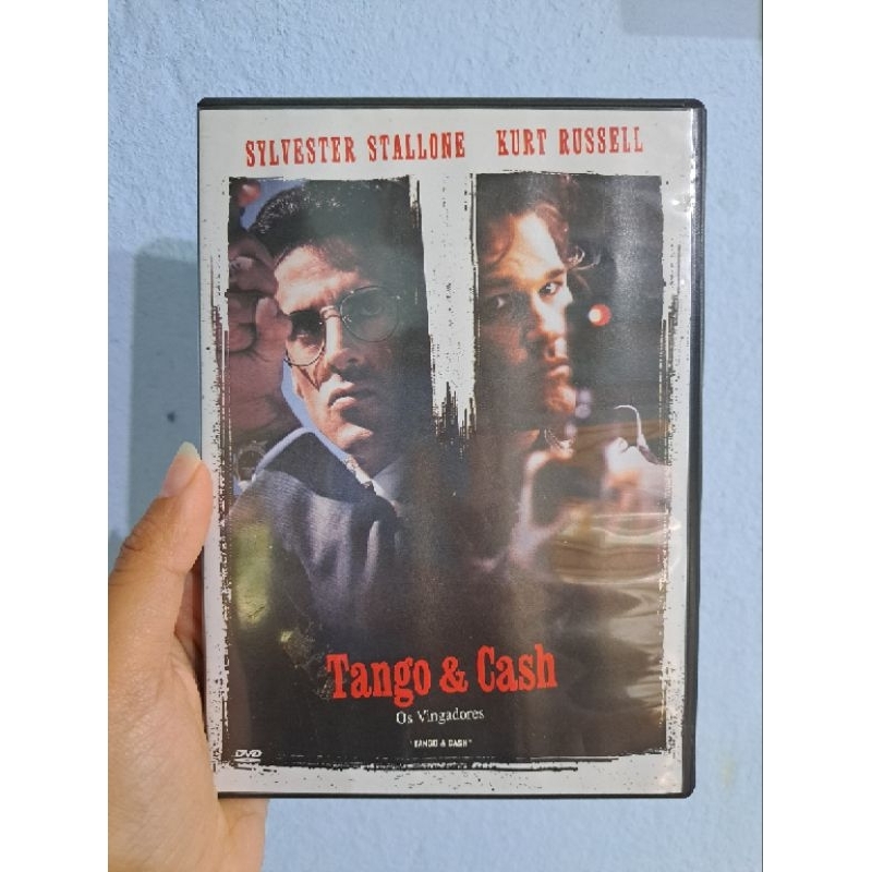 DVD Tango & Cash - Os Vingadores 1989, Sylvester Stallone & Kurt Russell Legendado Usado Original