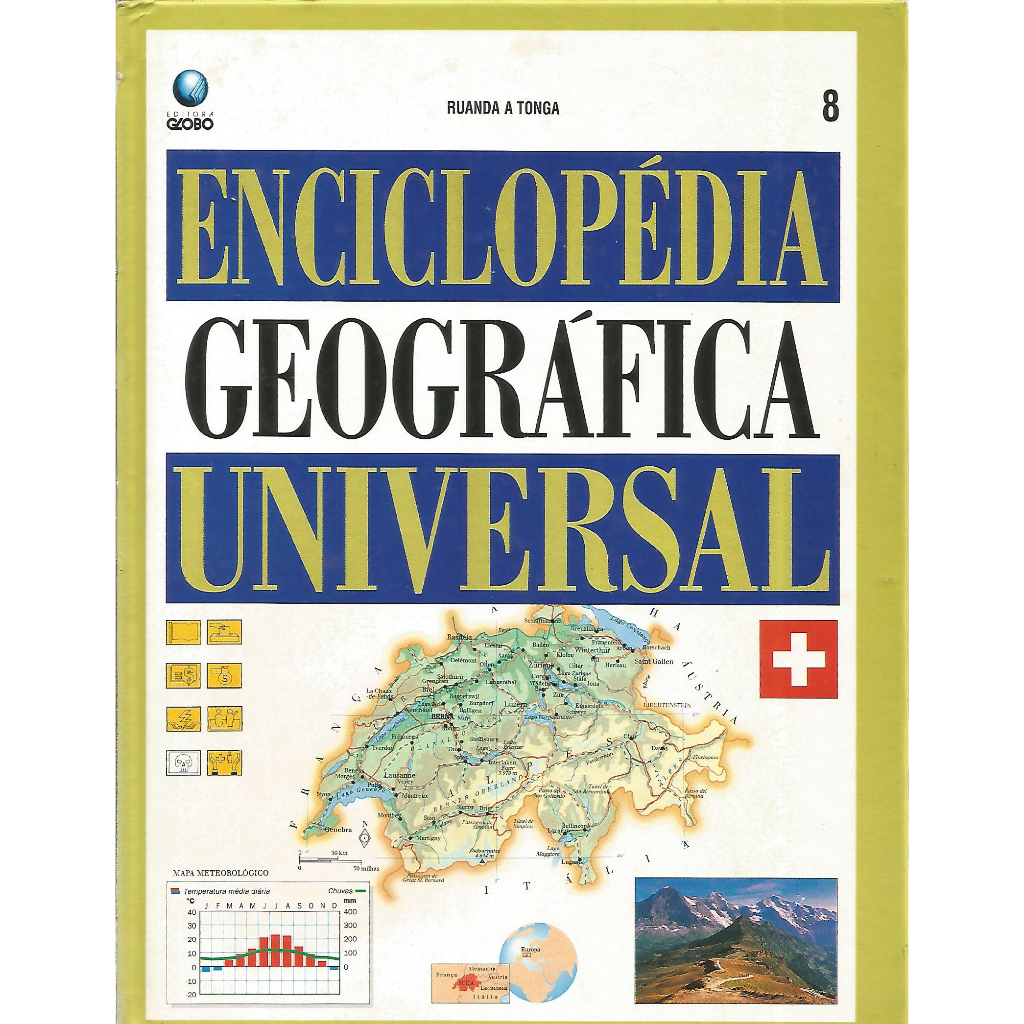 Livro: Enciclopédia geográfica universal - Ruanda a Tonga - Vol. 8