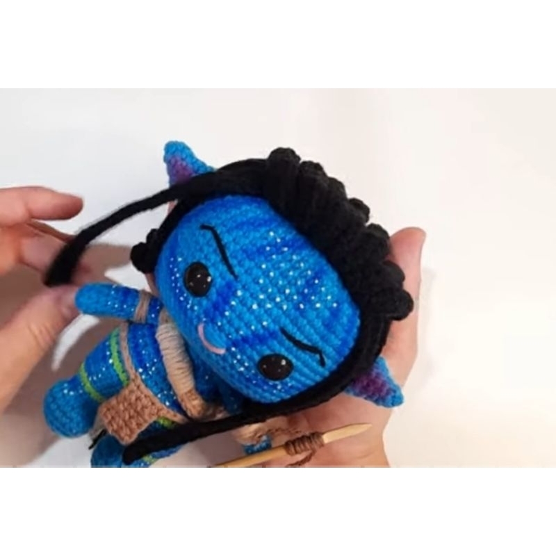 Avatar amigurumi/ avatar personagem/avatar filme