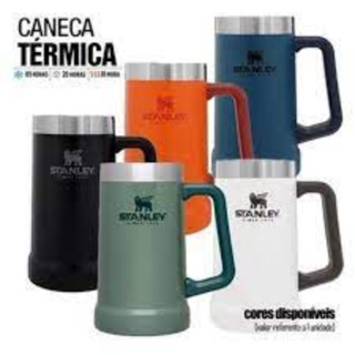 Caneca térmica Stanley ideal para Cerveja, Caipirinha e Drinks (709ml)
