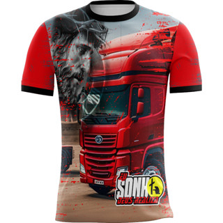 Camiseta camisa caminhoneiro caminhão estradeiro choffer